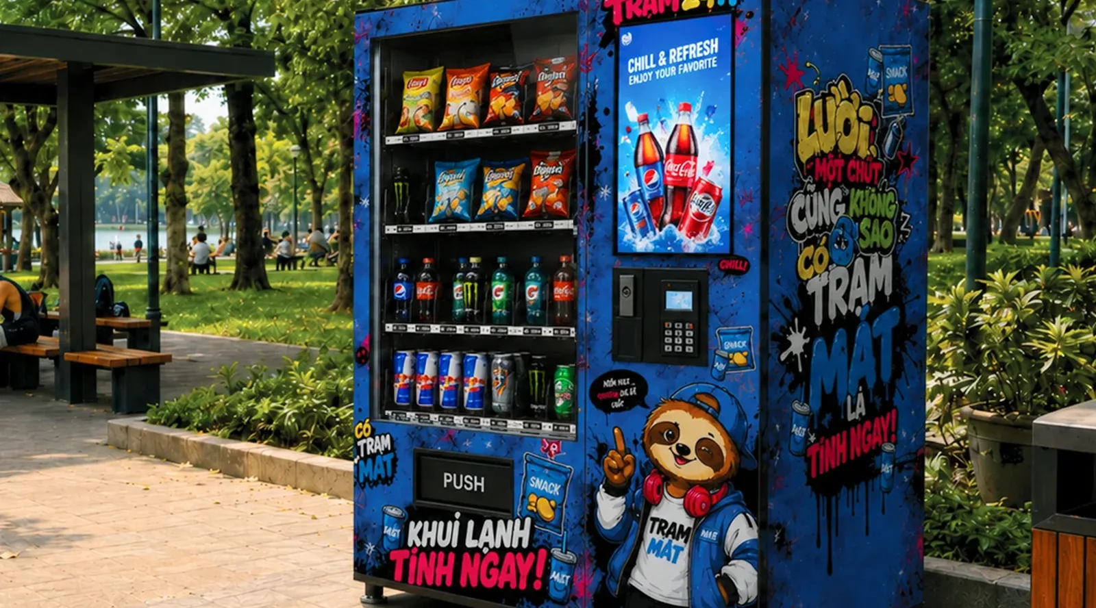Máy TRẠM tại văn phòng